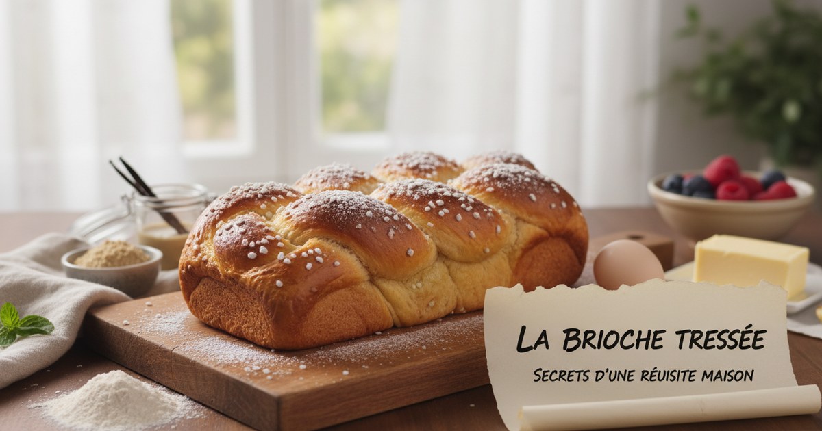 La brioche tressée : secrets d’une réussite maison