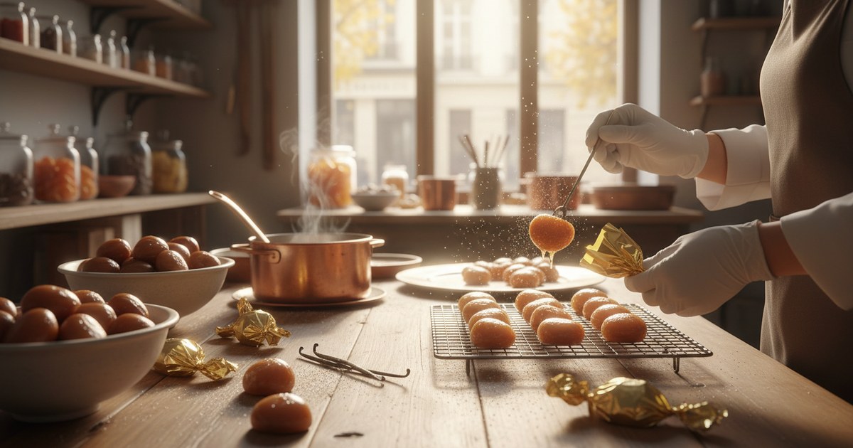 L’art délicat de confectionner les marrons glacés