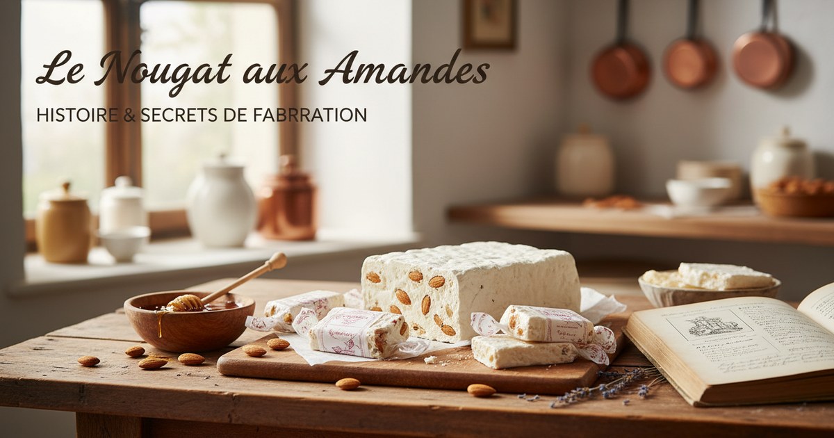 Le nougat aux amandes : histoire et secrets de fabrication